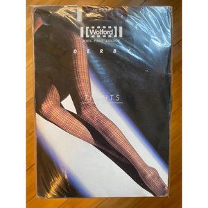 Wolford Derby Brown Tights Women's Size Medium